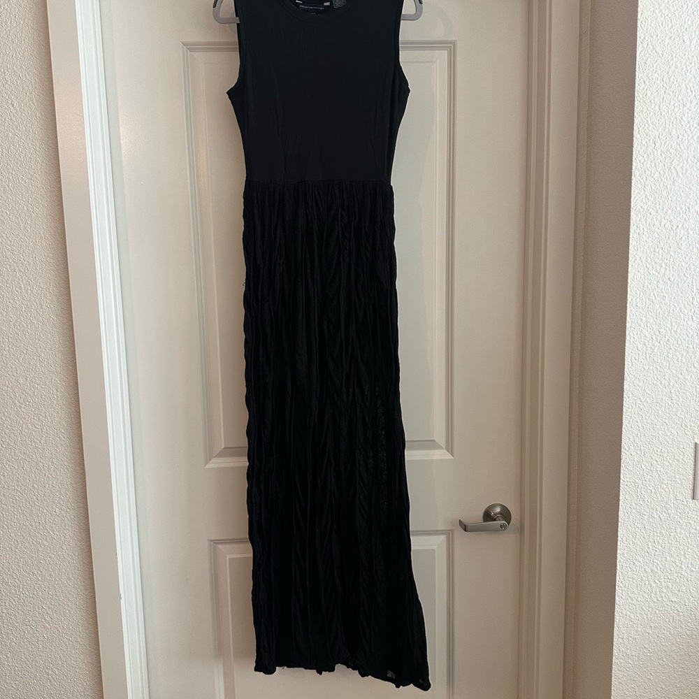 French Connection Black Sleeveless Maxi Dress